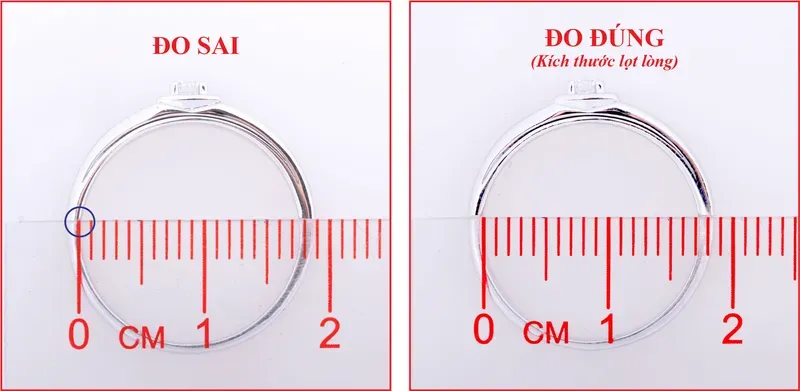 Cách đo size nhẫn 3