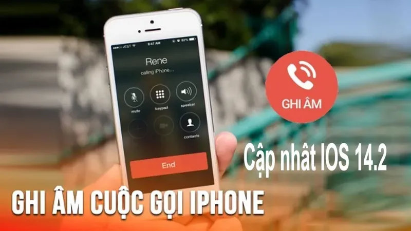 cách ghi âm cuộc gọi trên iphone 6