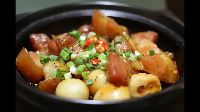 Cách kho thịt kho tàu 5