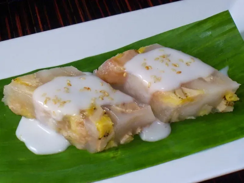 Cách làm bánh chuối hấp 1