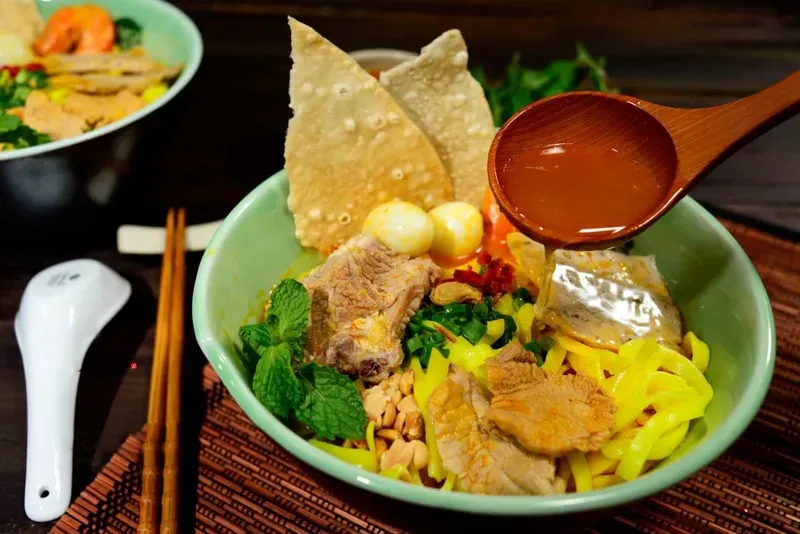 Cách nấu mì quảng 2