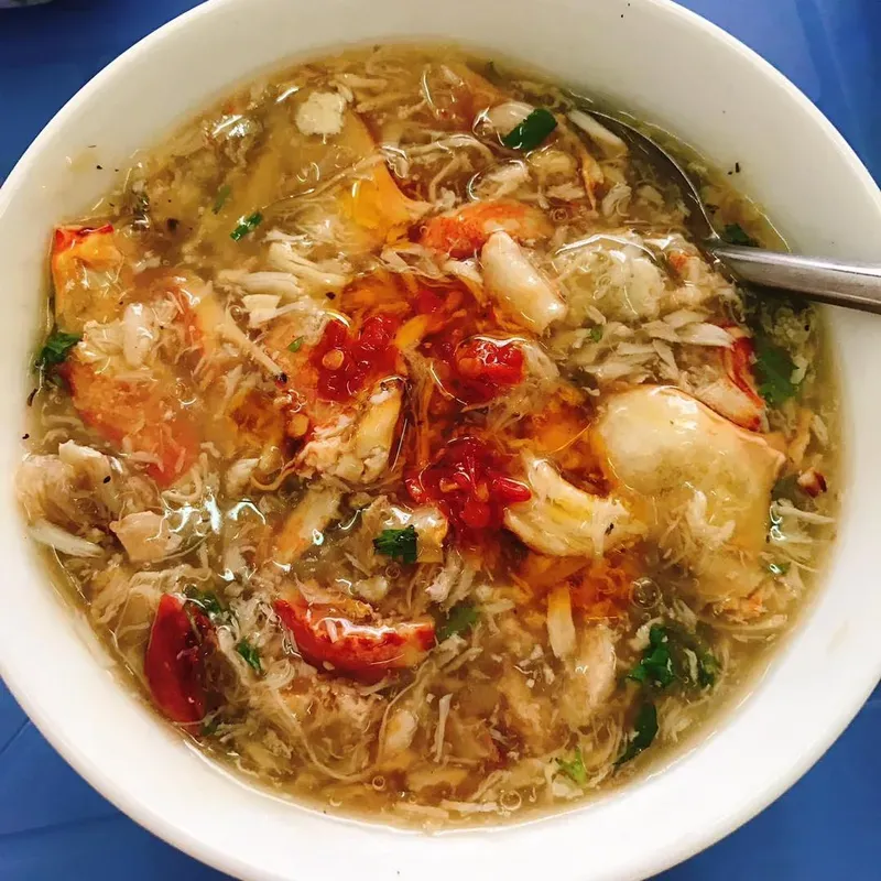 cách nấu súp cua 1