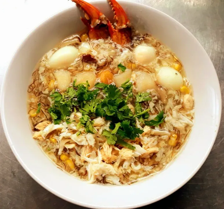 cách nấu súp cua 8