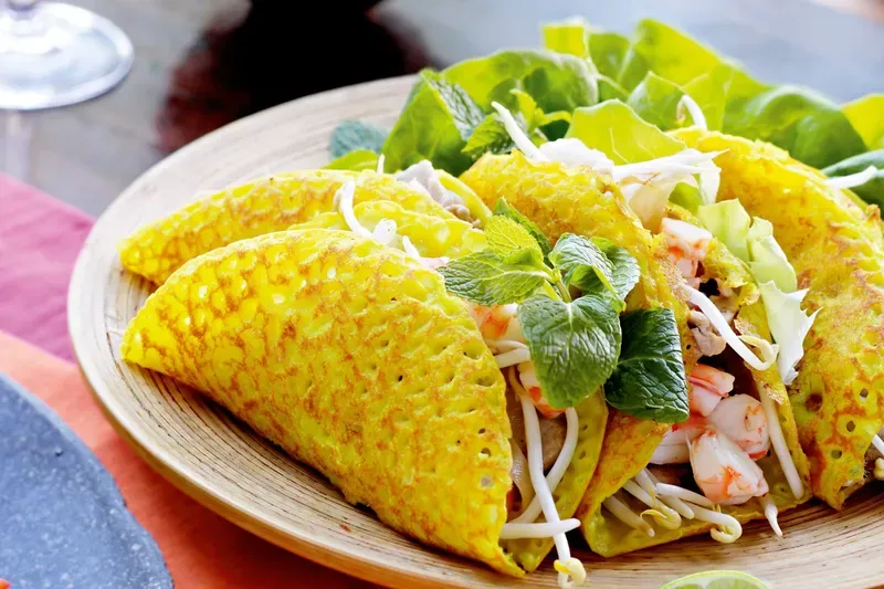 cách pha bột bánh xèo 3
