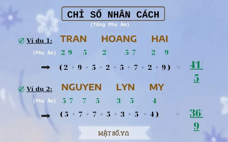 Cách tính thần số học 8