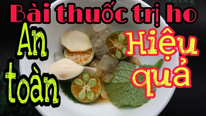 Cách trị ho 4
