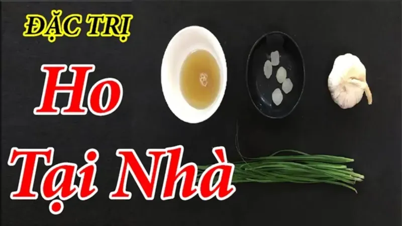Cách trị ho 1