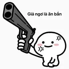 meme cầm súng 2