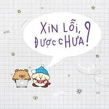 meme xin lỗi 25