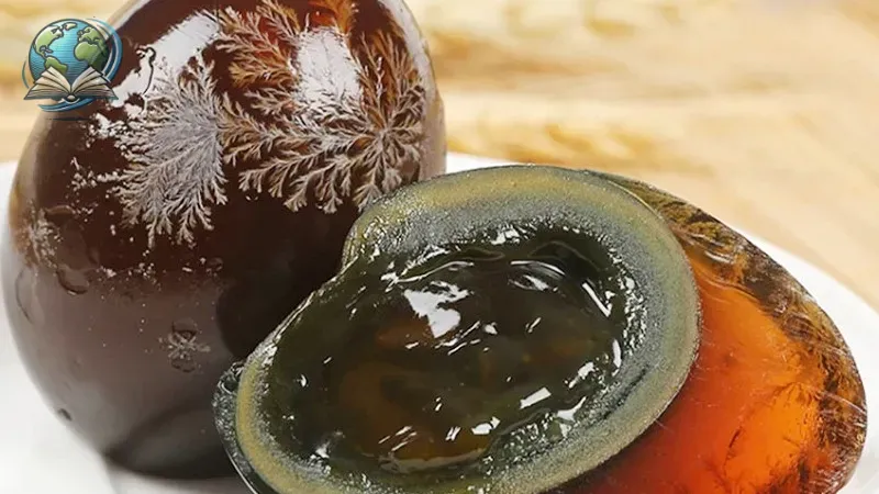 Cách ăn trứng bắc thảo 3