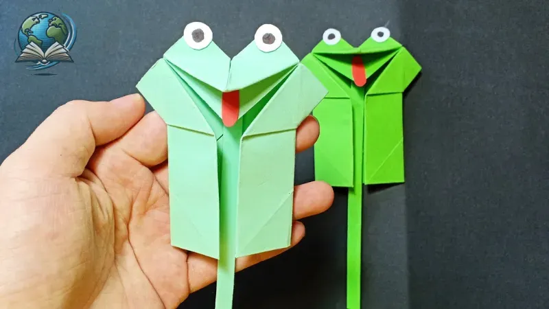 cách gấp ếch 4