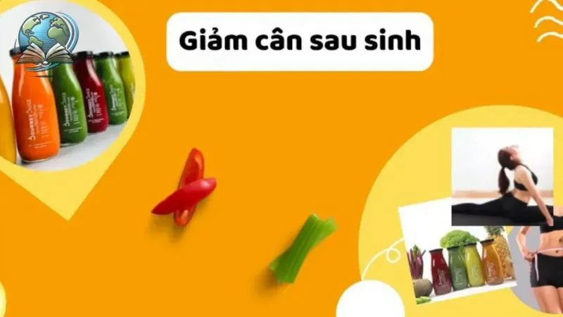 cách giảm cân sau sinh 2