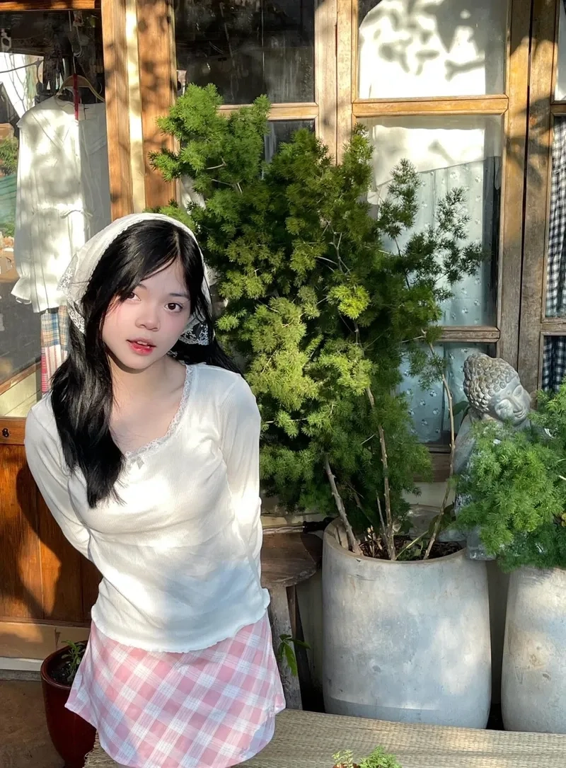 Ảnh mạng gái k6 luôn thu hút sự chú ý với nét đẹp dễ thương