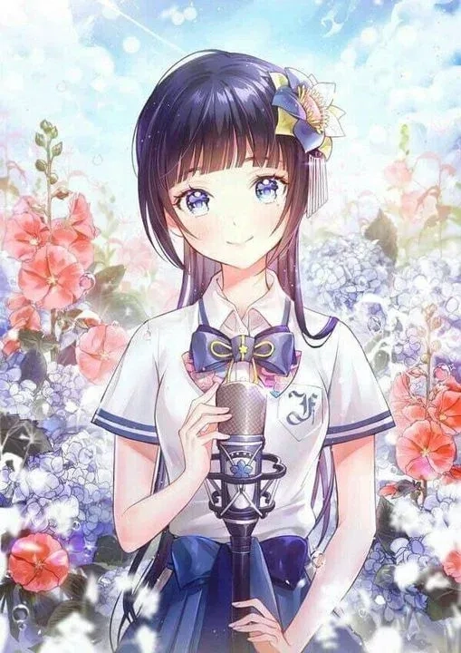Ảnh anime gái buồn thể hiện sự sâu sắc và ý nghĩa trong ánh mắt