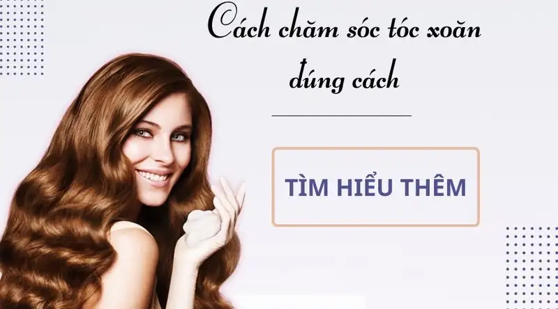 Gội và làm sạch tóc xoăn đúng cách