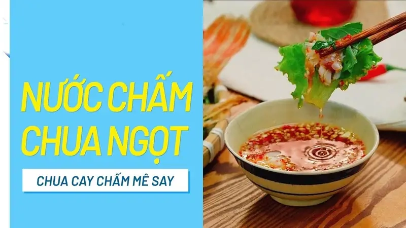 Nguyên liệu cần chuẩn bị cho nước mắm chua ngọt