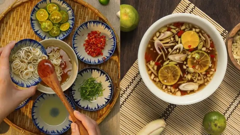 Các bước thực hiện cách làm nước mắm chua ngọt chuẩn vị