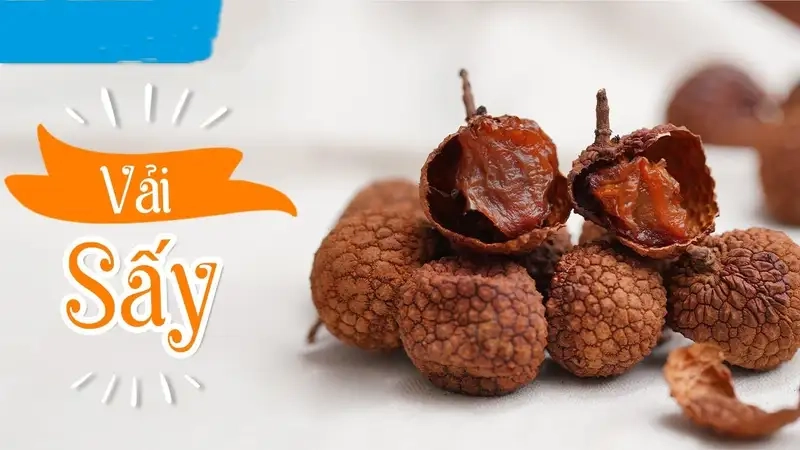 Nguyên liệu cần chuẩn bị cho vải sấy