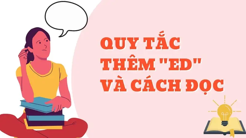 Quy tắc cơ bản khi thêm ed vào động từ