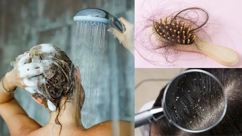 Tác động tiêu cực đến da đầu và chân tóc