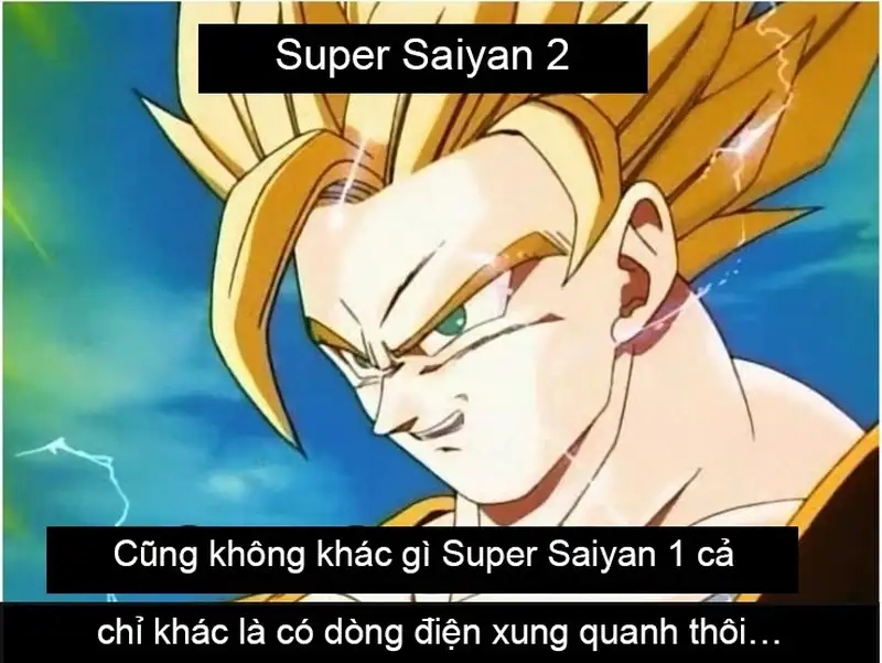 Goku Meme thể hiện sự hài hước cực mạnh