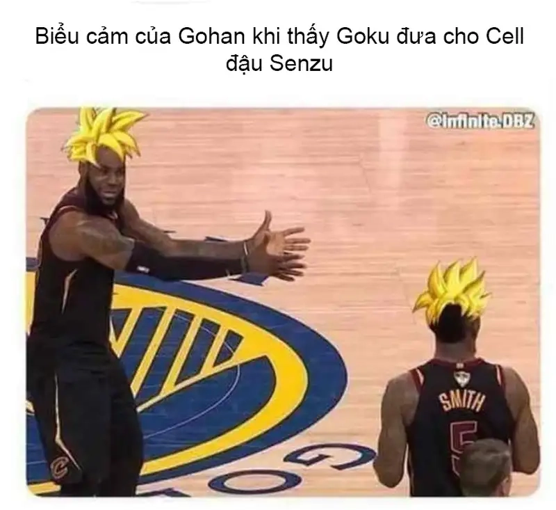 Goku Angry Meme khiến fan bật cười cực độ