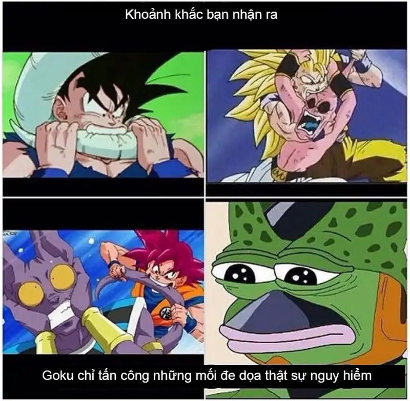 Cười vui với Son Goku Meme nổi tiếng