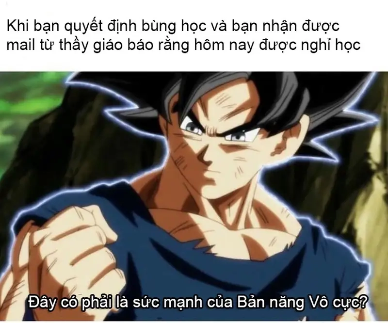 Angry Goku Meme nổi giận mà vẫn hài hước