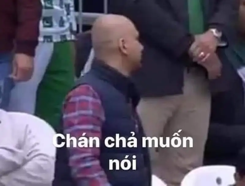 Meme chán không muốn nói được chia sẻ khắp mạng