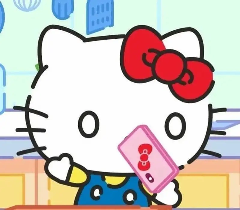 Cười té ghế với meme ảnh hello kitty bựa bá đạo