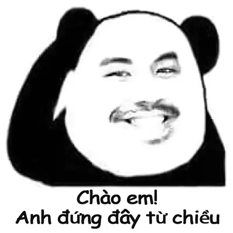 Meme xin chào khiến bạn vui vẻ bất ngờ