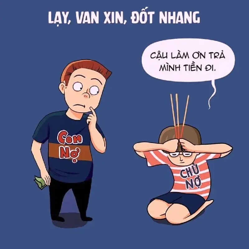 meme xin tiền cute dễ thương khiến ai cũng thích