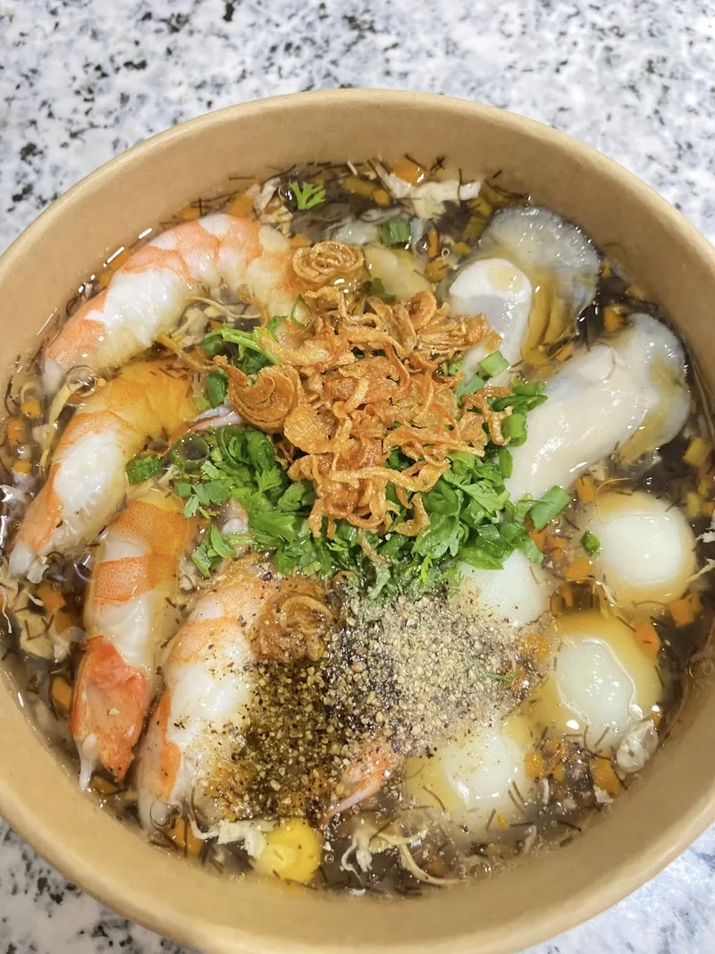 Bát súp cua chay thanh đạm thơm ngon