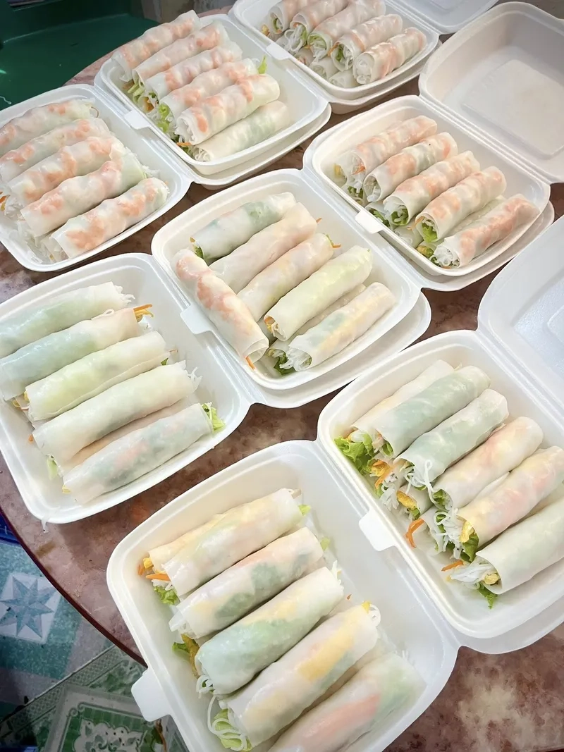 Mẹo cách trang trí món phở cuốn đẹp