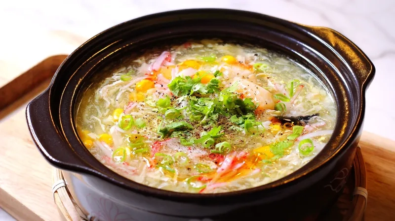 Cách nấu súp cua tóc tiên bổ dưỡng