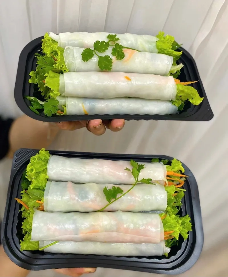 Bát nước chấm phở cuốn màu hổ phách