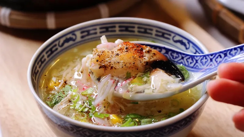 Cách nấu súp cua bào ngư cực xịn