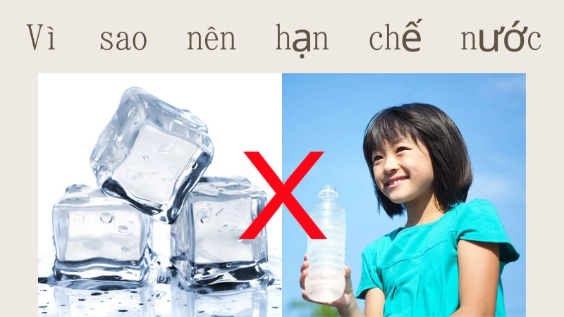 Lý do nên hạn chế nước đá để bảo vệ sức khỏe